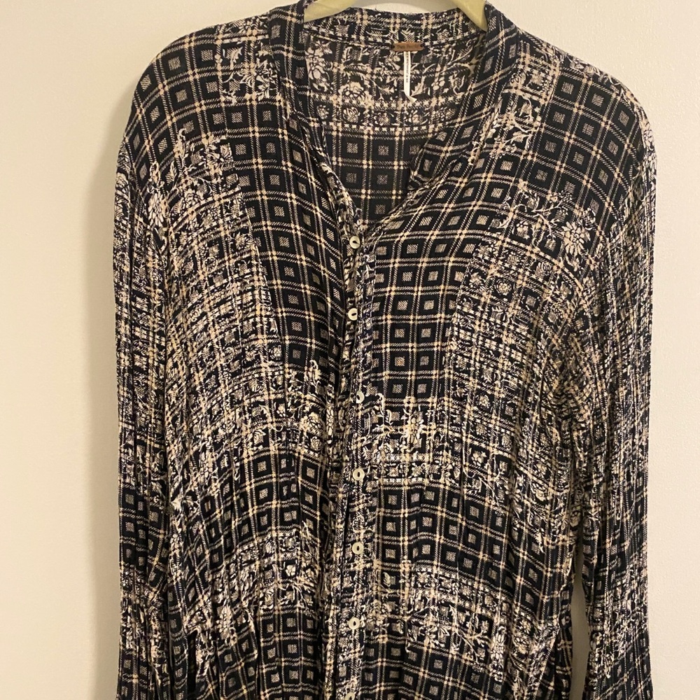 Free People Button Up